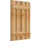 Ekena Millwork Spaced Board-n-Batten Shutters, Rough Sawn Western Red Cedar, 23W x 32H, PR RBS06S23X032RWR - alternate 5